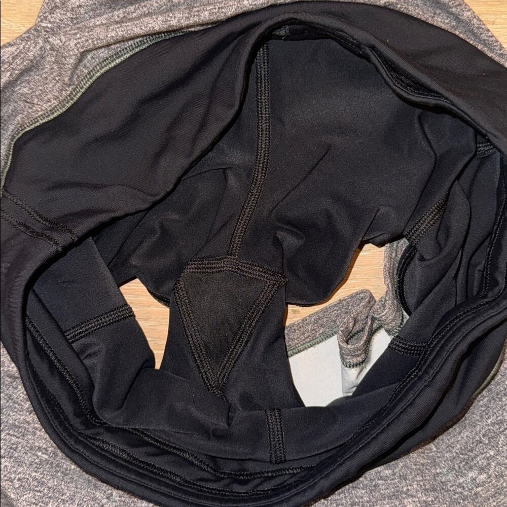 Lululemon Pace Rival Skirt Heather Lux Multi Black / Black 4 - Picture 9 of 10